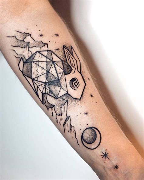 Top 10 geometric bunny tattoo ideas and inspiration